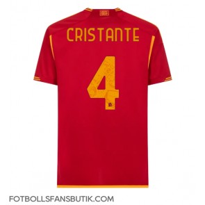 AS Roma Bryan Cristante #4 Replika Hemmatröja 2023-24 Kortärmad